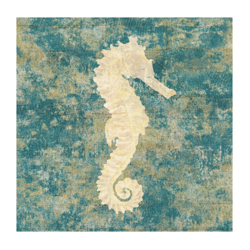 Nautical Beach Ocean Theme Underwater Sea Horse Backdrop Home Decorations Wall Decals Stickers Turtle Sea Life Seaturtle Seahorse Reusable Wall Stickers for School Nursery Party Outdoors Vinyl