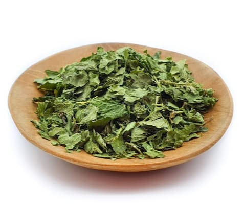 BALM LEMON Organic Herbal Tea Leaves, 8 oz. Pouch, Cut and Sifted, Loose Leaf Herbal tea, Culinary Spice (Lemon Balm)