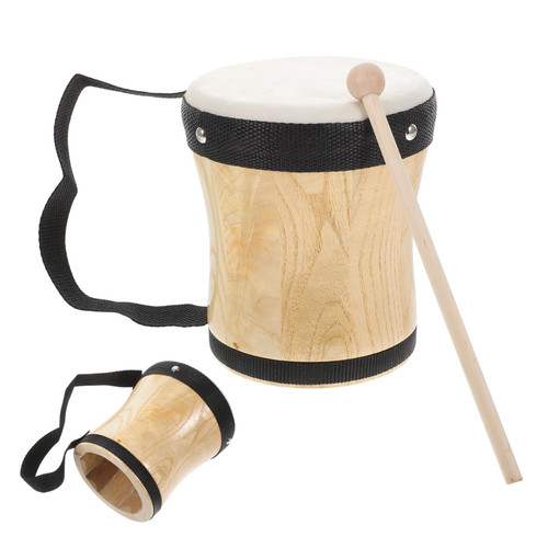 SWOOMEY Congas 1 Set Drummer Clapping Drums Conga Drum Puzzle Toys Musical Instrument Child Drum Drums Adults Percussion Drum Educational Toys for Toddlers Wood Baby Congo Kids Drums