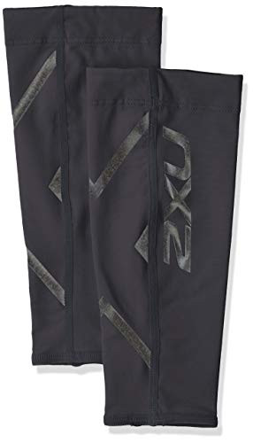 2XU Compression Calf Guards, Steel/Black Reflective, Medium