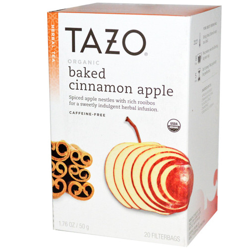 Tazo Herbal Tea Bags, Organic Baked Cinnamon Apple 20 ea (Pack of 2) Tazo Herbal Tea Bags, Organic Baked Cinnamon Apple 20 ea (Pack of 2)