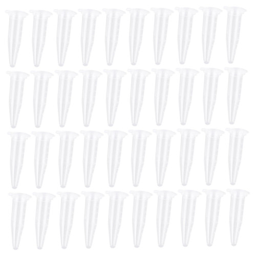 Mobestech 1000 Pcs Centrifuge Tube Plastic Centrifuge Container Plastic Test Laboratory Tubes Centrifuge Test Tubes Laboratory Test Tubes Sample Storage Container Scale Consumables