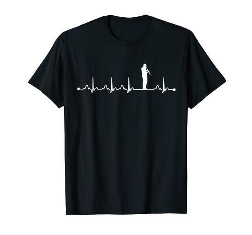 Mens Oboe Heartbeat EKG Pulse Oboe Player T-Shirt Mens Oboe Heartbeat EKG Pulse Oboe Player T-Shirt