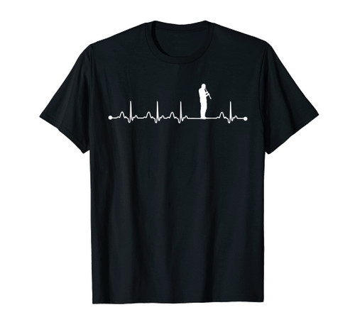 Mens Oboe Heartbeat EKG Pulse Oboe Player Lover T-Shirt Mens Oboe Heartbeat EKG Pulse Oboe Player Lover T-Shirt