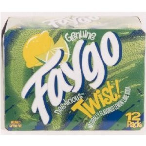 Faygo - Twist! Lemon-Lime Soda - 12 Pack of 12-oz. Cans
