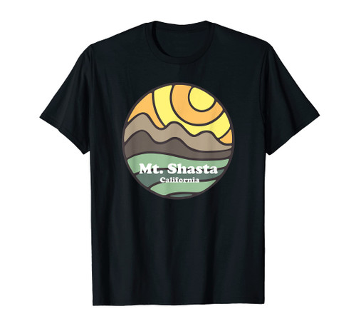Mount Shasta California Mountains CA Vacation Souvenir T-Shirt