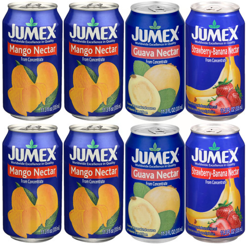 Jumex Tropical Nectar Variety Pack, 11.3oz Cans, Pack of 8