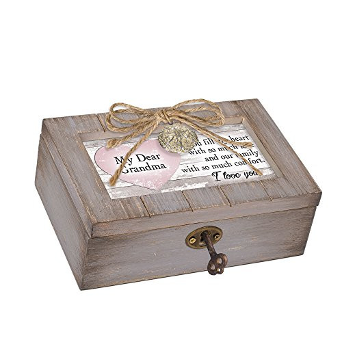 Cottage Garden Grandma My Heart with Love Grey Locket Petite Music Box Plays You Light Up My Life Cottage Garden Grandma My Heart with Love Grey Locket Petite Music Box Plays You Light Up My Life