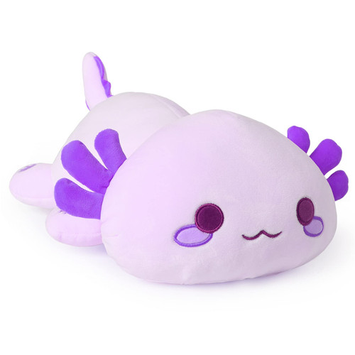 Onsoyours Cute Axolotl Plush, Soft Stuffed Animal Salamander Plush Pillow, Kawaii Plush Toy for Kids (Pruple Axolotl, 13") Onsoyours Cute Axolotl Plush, Soft Stuffed Animal Salamander Plush Pillow, Kawaii Plush Toy for Kids (Pruple Axolotl, 13")