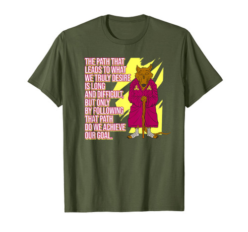 Mademark x Teenage Mutant Ninja Turtles - Splinter - Wise Words - The Path T-Shirt