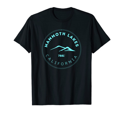 Mammoth Lakes California Mountain Town - Elevated CA Skiing T-Shirt Mammoth Lakes California Mountain Town - Elevated CA Skiing T-Shirt