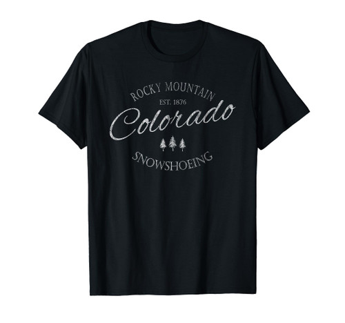 Vintage Snowshoe Colorado Rocky Mountains T-Shirt Vintage Snowshoe Colorado Rocky Mountains T-Shirt
