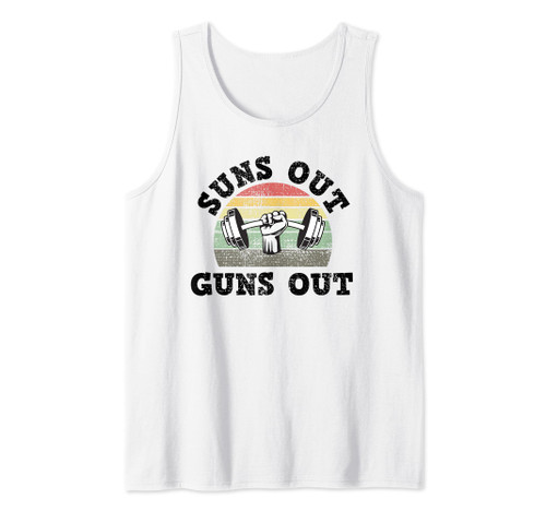 Sun's out Guns out Tank Top