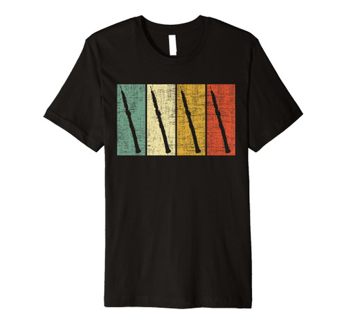 Vintage Oboe Musical instrument, oboe player music teacher Premium T-Shirt