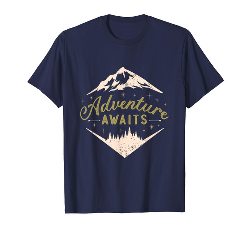 Adventure Awaits, Adventure, Camping, Mountain Tee T-Shirt Adventure Awaits, Adventure, Camping, Mountain Tee T-Shirt