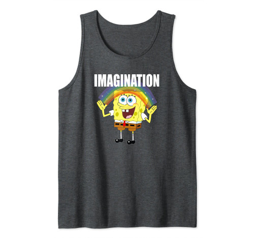 Mademark x SpongeBob SquarePants - SpongeBob - Rainbow with Imagination Tank Top