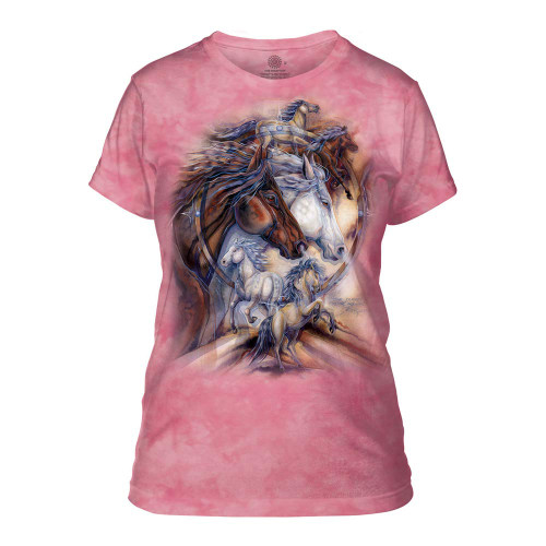 The Mountain Women's The Journey is The Reward Apparel, Pink, XL