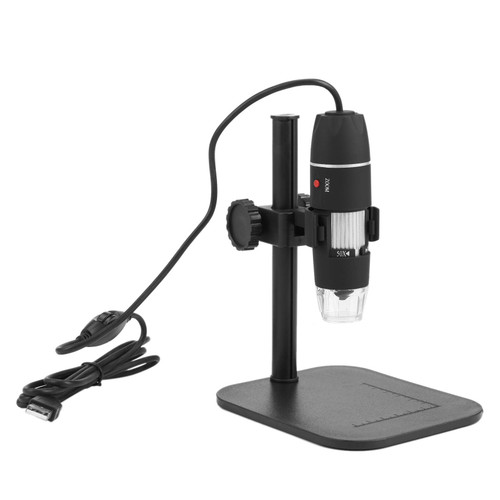 Dewedrt Digital USB Microscope 50X~500X Electronic Microscope 5MP USB 8 LED Digital Camera Microscope Endoscope Magnifier