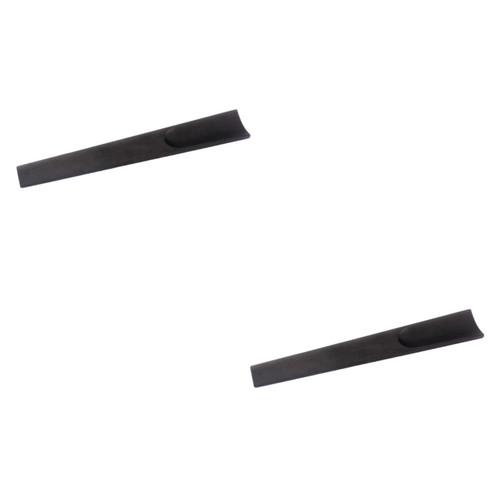 ERINGOGO 2pcs violin fingerboard violin practice fingerboard violin fretboard violin finger guide fingerboard ebony violin parts fiddle fretboard Bamboo Baroque b02 makeup