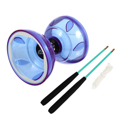 Toyvian Professional Diabolo Yoyo Diabolo Toy Chinese Yoyo Diabolo Sticks Juggling Diabolo Reusable Diabolo Set for Kids