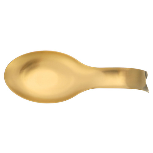 Cabilock 2pcs Spoon Rest Kitchen Spoon Holder Fork Rest Silicone Chopsticks Tongs Stainless Steel Dinnerware Holder Stand Ceramic Ladle Stainless Steel Spoon Holder Kitchen Utensils