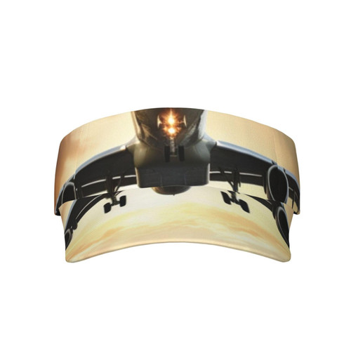 Airplane Sports Sun Visor Hat Empty Top Sun Hats Unisex Sun Caps Adjustable Visor Cap for Baseball Golf Black Airplane Sports Sun Visor Hat Empty Top Sun Hats Unisex Sun Caps Adjustable Visor Cap for Baseball Golf Black