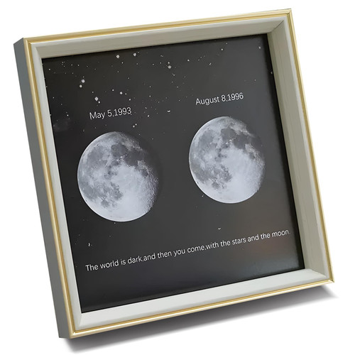 Customized Moon The Day You Were Born Custom New Born Baby Gift Moon Phase Print Wall Decoration Couples Birthday Gifts?custom-02?