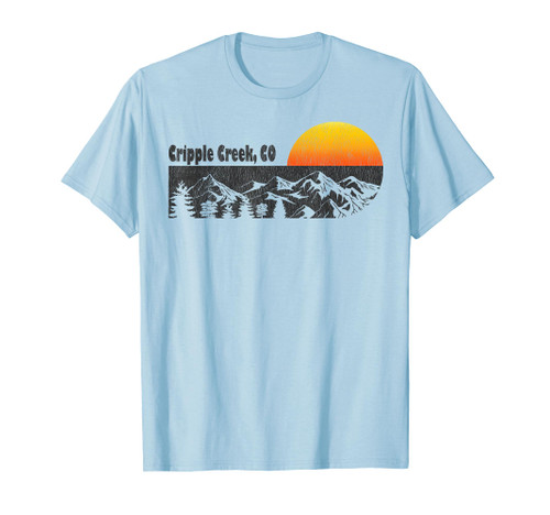 Retro Cripple Creek Colorado T-shirt