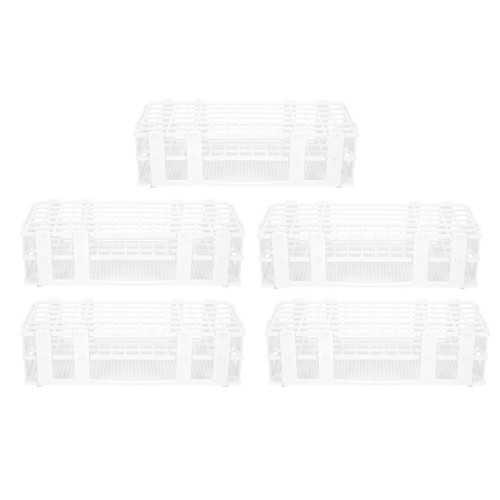 5Set Plastic Test Tube Rack Test Tube Holder 90 Holes Lab Test Tube Rack Holder Laboratory Equipment for 13mm Laboratory Test Tubes 5Set Plastic Test Tube Rack Test Tube Holder 90 Holes Lab Test Tube Rack Holder Laboratory Equipment for 13mm Laboratory Test Tubes