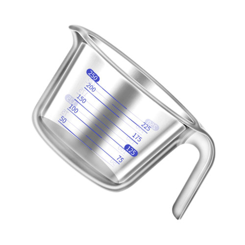 Cabilock Glass Measuring Cup Measuring Cup for Baking Kitchen Measuring Cup Espresso Cup Coffee Mugs Clear Coffee Cups Terrarium Milk Coffee Measuring Cup Large Capacity Glass Cup Household
