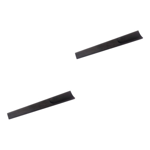VICASKY 2pcs Ebony Fingerboard Violin Quarter Violin Fretboard Violin Frets Fingerboard Violin Finger Guide Fingerboard Bling Accessories Violin Fingerboard B03 No Product Lip Gloss Wooden