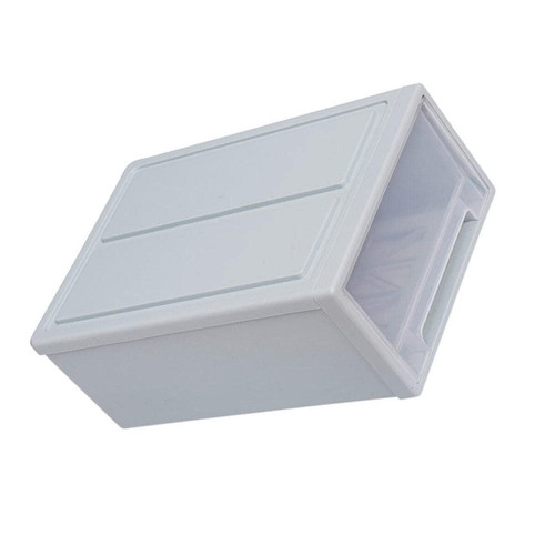 CIYODO Shoe Storage Cabinet Vanity Storage Drawers Clothing Storage Bins Clear Container with Lid 1pc Box Shoe Box Stackable Bins Shoe Storage Box Storage Box Bra