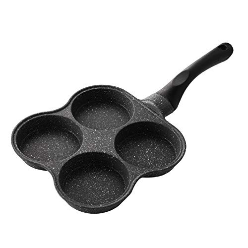Petersty 4 Hole Frying Pot Thickened Omelet Pan Non-Stick Egg Pancake Steak Pan Cooking Egg Pans Breakfast Maker Petersty 4 Hole Frying Pot Thickened Omelet Pan Non-Stick Egg Pancake Steak Pan Cooking Egg Pans Breakfast Maker