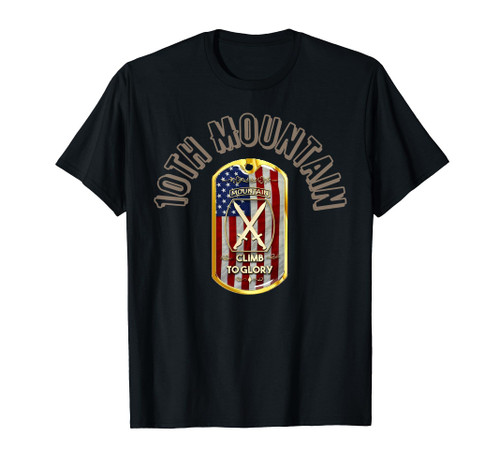 US Army 10th Mountain Division Fort Drum Military Family T-Shirt