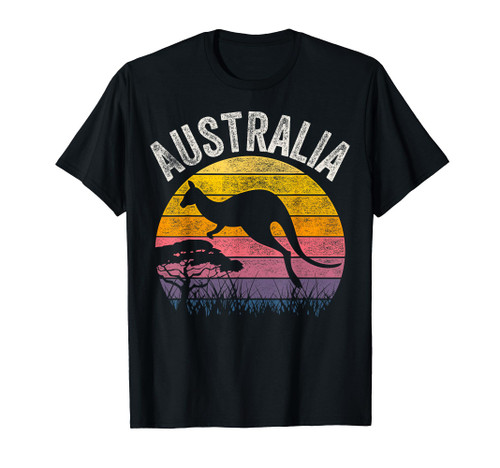 Australia Day Shirt Funny Australian Kangaroo Vintage T-Shirt Australia Day Shirt Funny Australian Kangaroo Vintage T-Shirt