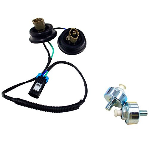 DEF Wire Harness Connector EngineDual Knock Sensors Kit 12589867 10456603 for GM Cadillac Chevy GMC Silverado Sierra BUICK SAAB HUMMER
