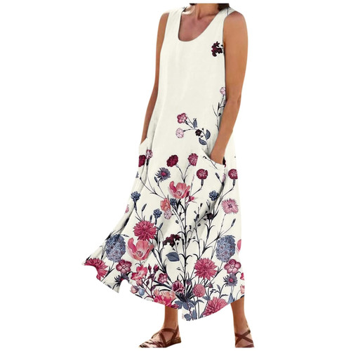 Cruise Outfits for Women 2024 Dresses for Women 2024 Casual Cotton Dresses for Women Casual Summer Summer Dress Women Dresses for Older Women Sun Dresses for Women Long Summer Dresses