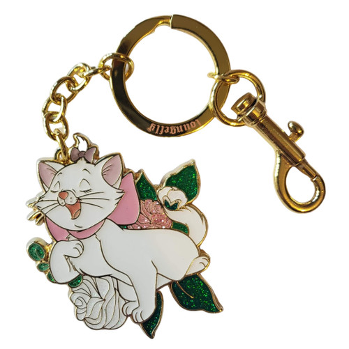 Loungefly Disney Marie Aristocats Because I'm a Lady Keychain Loungefly Disney Marie Aristocats Because I'm a Lady Keychain