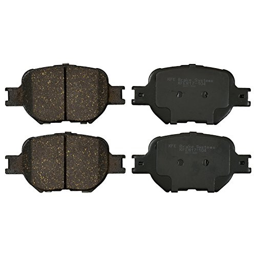 KFE Ultra Quiet Advanced KFE817-104 Premium Ceramic FRONT Brake Pad Set KFE Ultra Quiet Advanced KFE817-104 Premium Ceramic FRONT Brake Pad Set