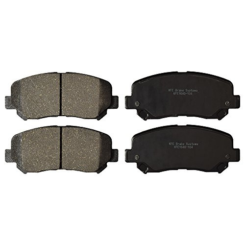 KFE Ultra Quiet Advanced KFE1640-104 Premium Ceramic Front Brake Pad Set KFE Ultra Quiet Advanced KFE1640-104 Premium Ceramic Front Brake Pad Set
