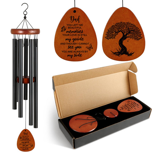 SteadStyle Memorial Gifts for Loss of Dad - Memorial Wind Chimes, Sympathy Gifts for Loss of Loved one, Bereavement Gifts for Loss of Father, Sympathy Gift Baskets