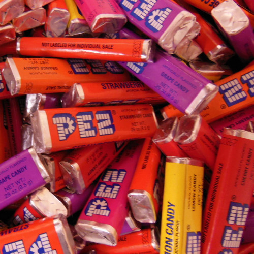 Pez Candy Refill, Assorted Pez Candy Bulk 2LB Bag of 6 Flavors of Pez Refill Rolls by Snackivore. Cherry, Raspberry, Strawberry, Grape, Lemon, and Orange. Pez Candy Refill, Assorted Pez Candy Bulk 2LB Bag of 6 Flavors of Pez Refill Rolls by Snackivore. Cherry, Raspberry, Strawberry, Grape, Lemon, and Orange.