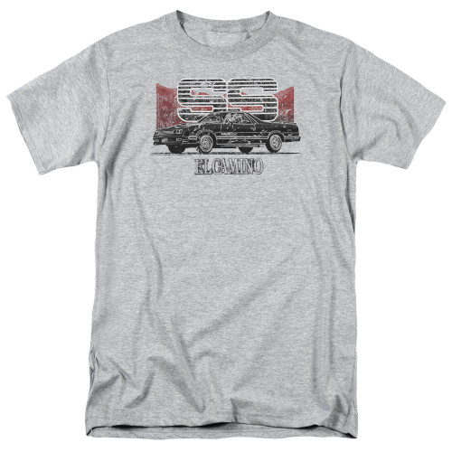 Corvette Central Chevy Men's El Camino Ss Mountains T-Shirt Medium Athletic Heather
