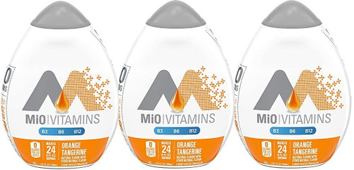 MiO Liquid Flavor Enhancer with Vitamins B3, B6, B12-3 Pack(Orange Tangerine) MiO Liquid Flavor Enhancer with Vitamins B3, B6, B12-3 Pack(Orange Tangerine)