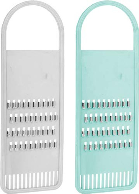 Korean Graters for Kitchen - Pack of 2 - Carrots Plastic Grater - Grater for Carrots - Grater with Holder Korean Graters for Kitchen - Pack of 2 - Carrots Plastic Grater - Grater for Carrots - Grater with Holder