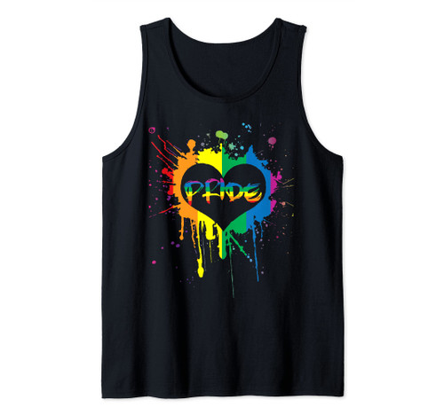 LGBT Gay Pride Lesbian Transgender Gender Fluid Rainbow Tank Top LGBT Gay Pride Lesbian Transgender Gender Fluid Rainbow Tank Top