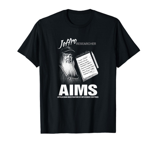 Mountain american actors vintage Monsters Researcher T-Shirt