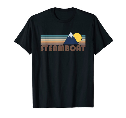 Steamboat Colorado Retro Mountain T-Shirt Steamboat Colorado Retro Mountain T-Shirt