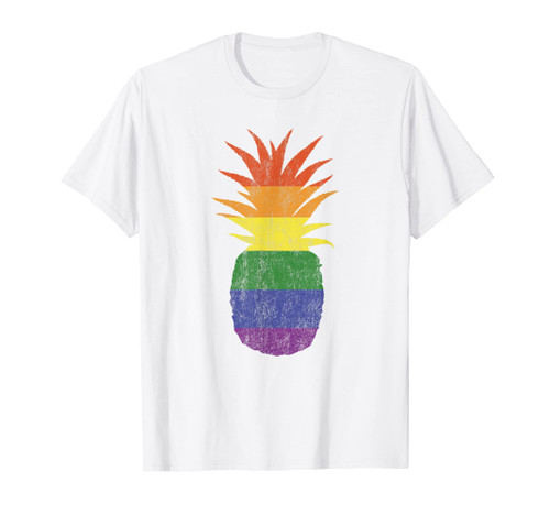 Rainbow Pride Pineapple LGBT Lesbian Gay Bi Homosexual Gift T-Shirt Rainbow Pride Pineapple LGBT Lesbian Gay Bi Homosexual Gift T-Shirt