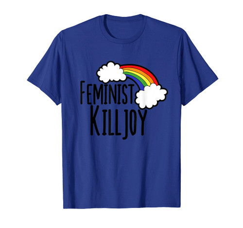 Feminist Killjoy shirt retro rainbow feminism tee shirts